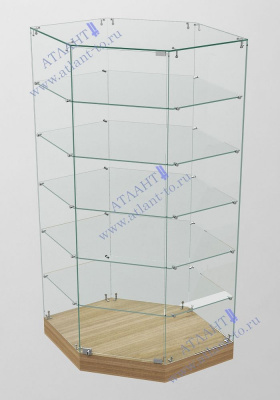 9Д-Витрина из стекла серия "Бюджет"