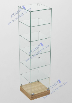 3Д Витрина из стекла серия "Бюджет"