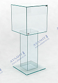 Витрина полностью стеклянная ПС-1