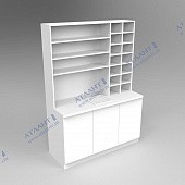 Шкаф лабораторный ШСЛ-2 с раковиной