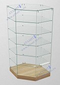 9-Витрина из стекла серия "Бюджет"