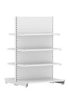 Торговый островной стеллаж L=1000 мм H=1600 мм